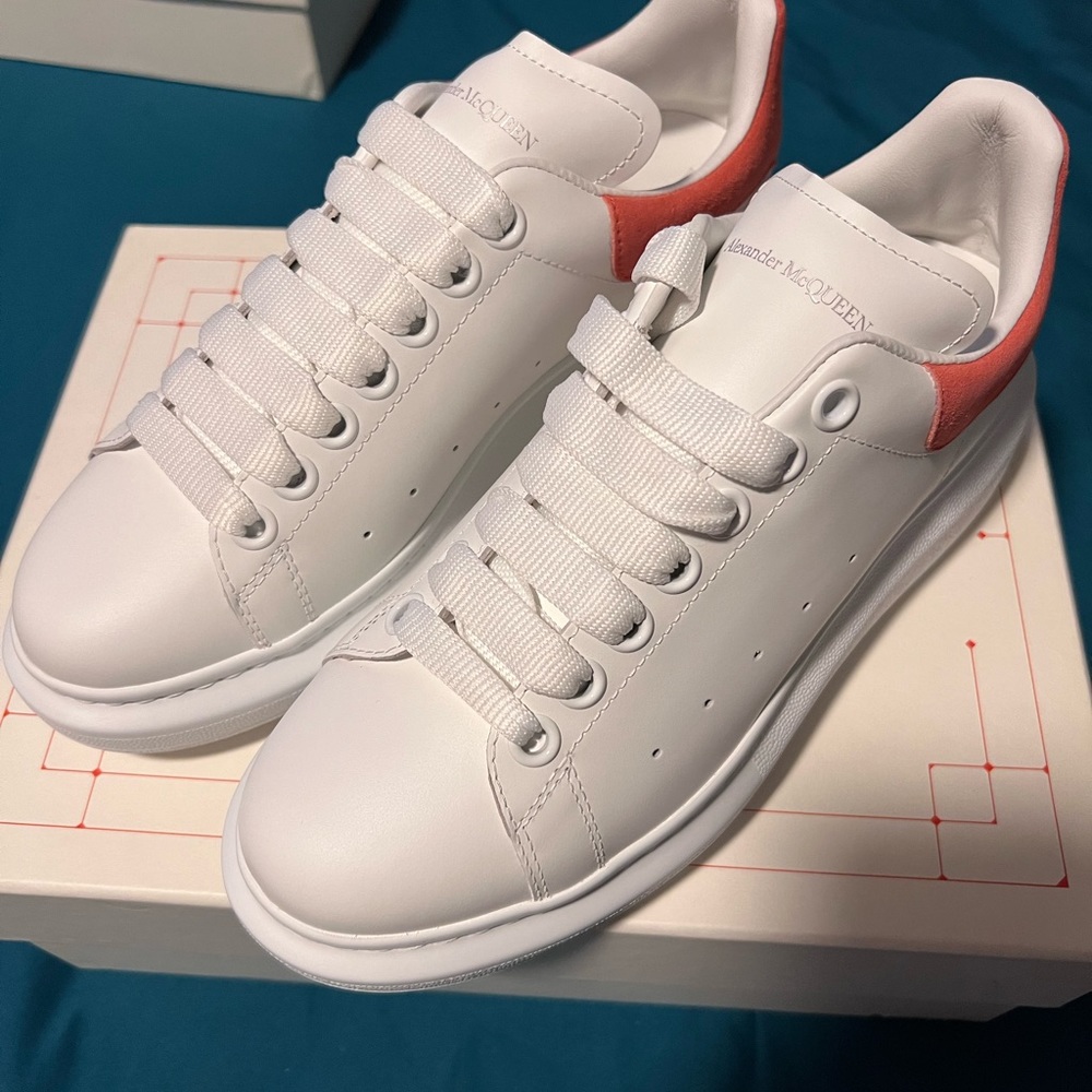Peach 🍑 Alexander McQueen Women's Oversized Sneaker